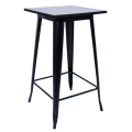 full iron dining table for bar stool table